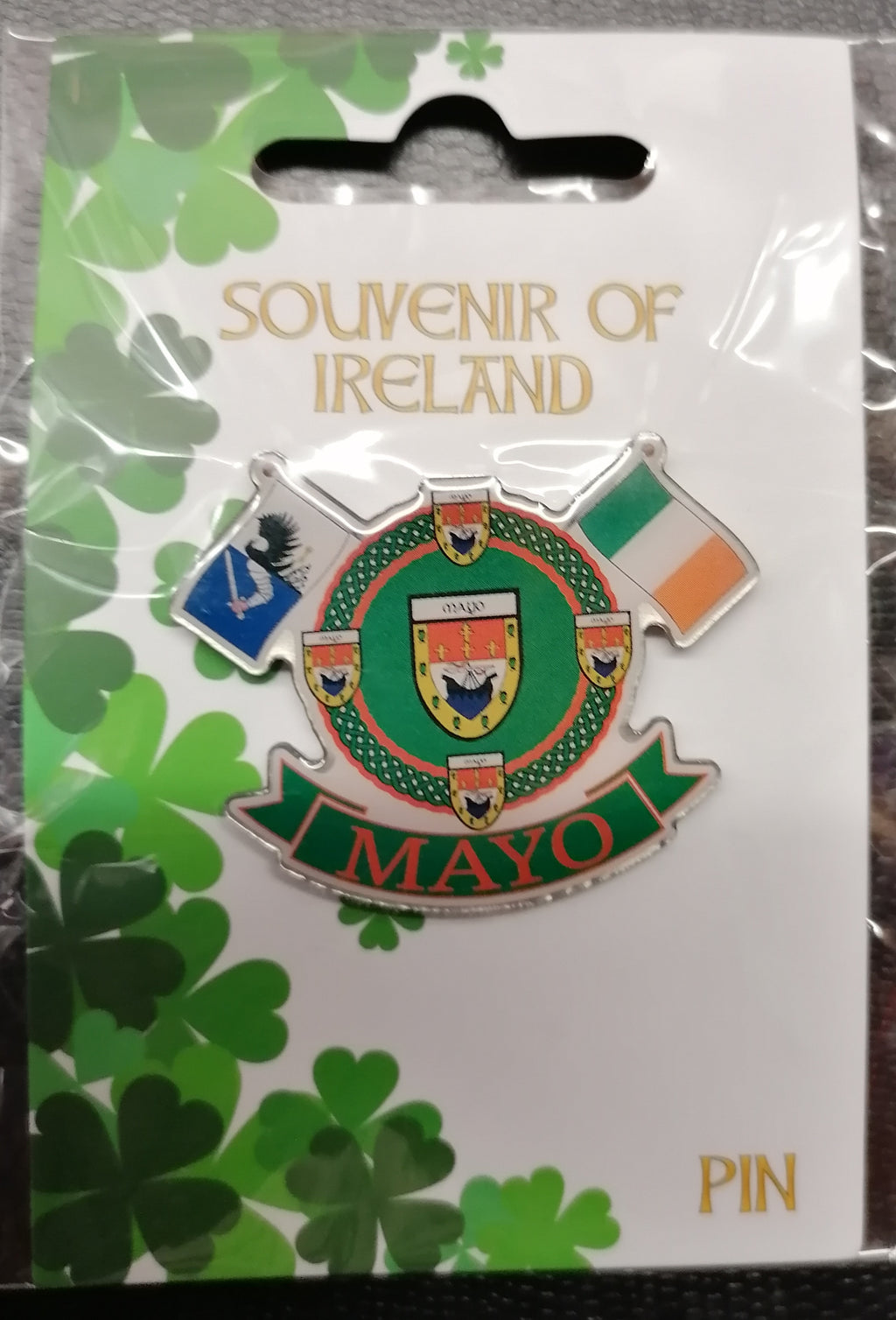 mayo irish badge