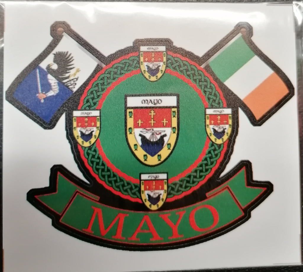 mayo car sticker